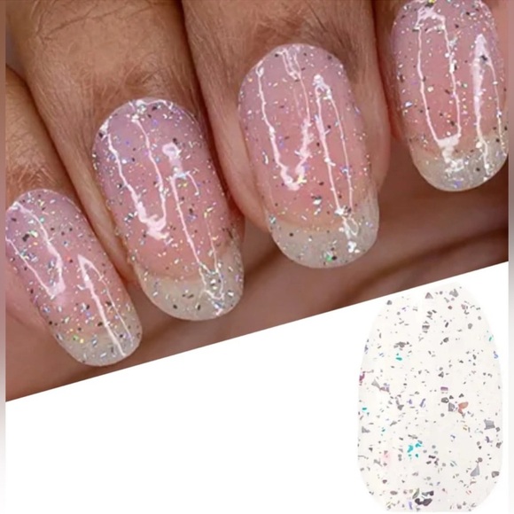 NEW! Glittersweet, Color Street Nail Polish Strips. Glitter Design, Nail Art - Picture 2 of 9